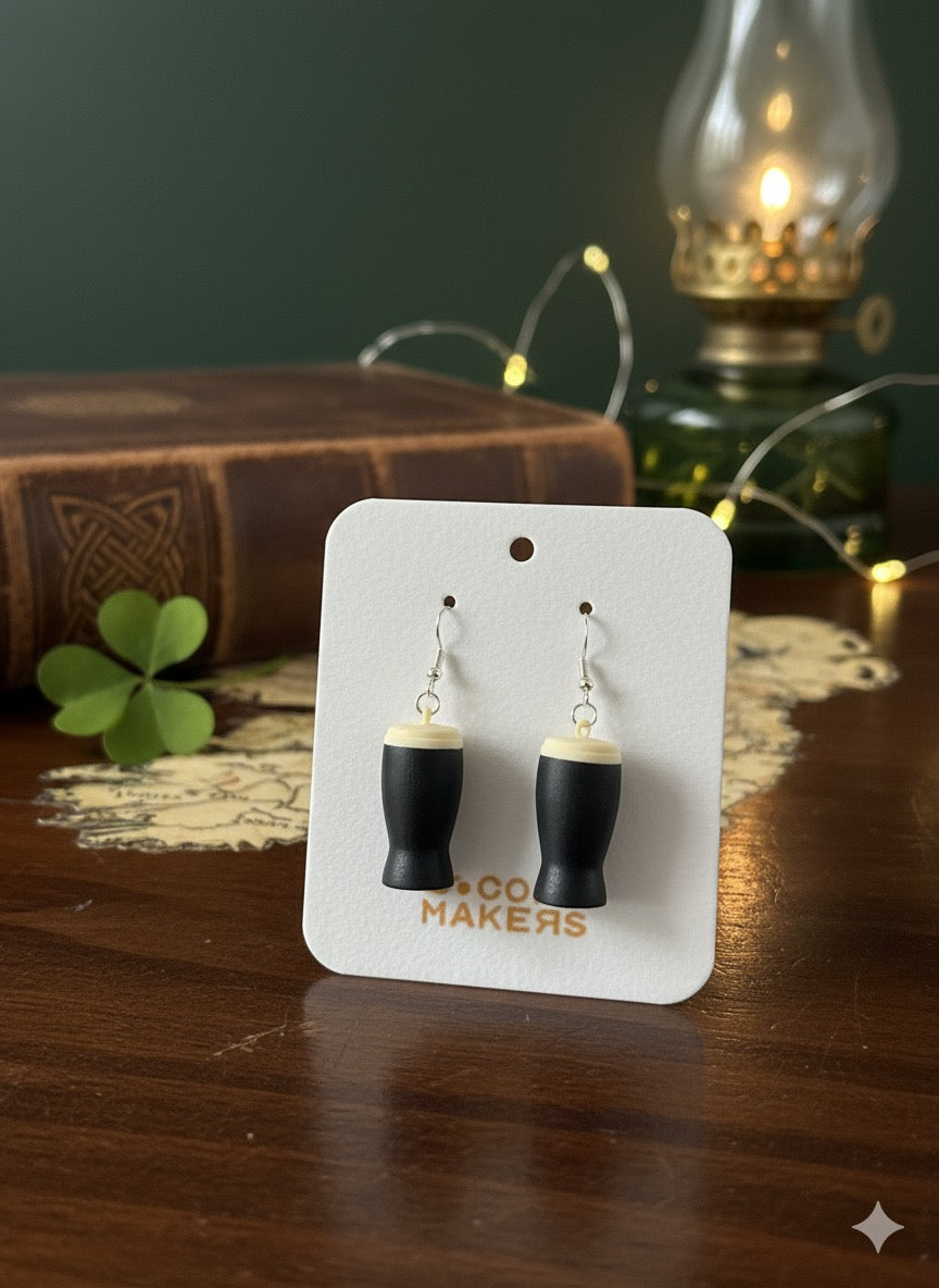 Pint of Guiness Earrings