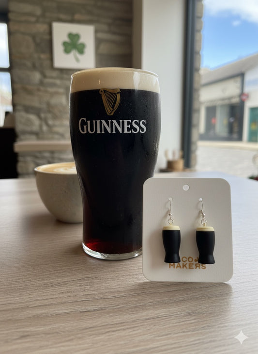 Pint of Guiness Earrings