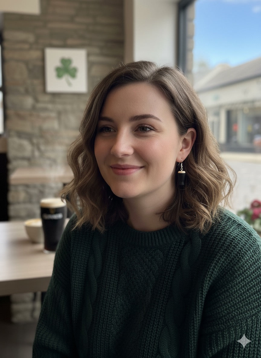 Pint of Guiness Earrings