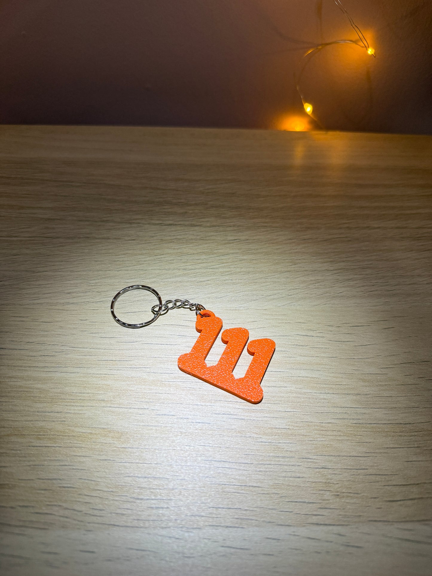 3D Printed Magic Number Keyring