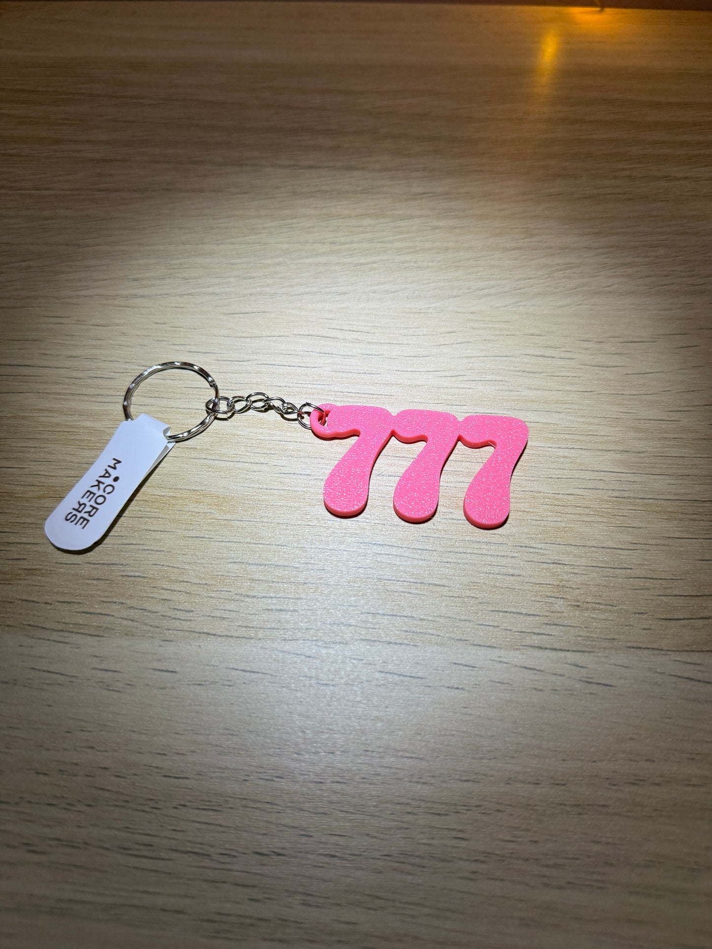 3D Printed Magic Number Keyring