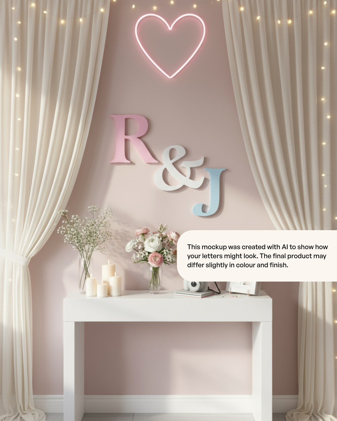 Custom Wall Letters – Build Your Own Word