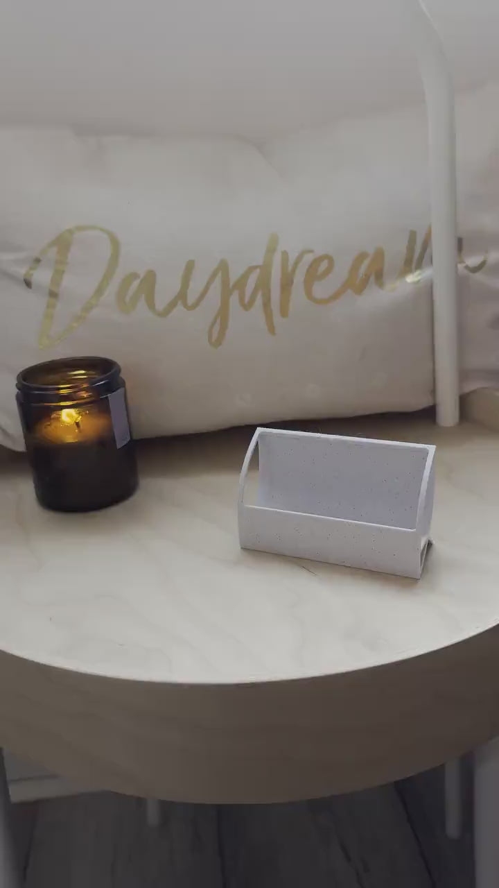 Business Card Holder, Office Decor, Card Holder, 3D Printed, Minimalist, Modern Aesthetics